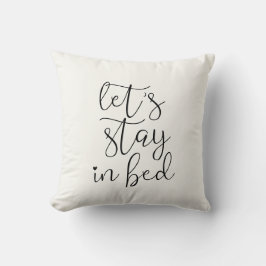 かわいい寝室に寝よう クッション