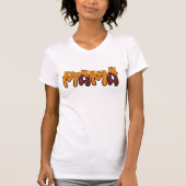 かわいい寝猫 Tシャツ (正面)
