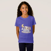かわいい寝顔の仲間たち キッズTシャツ Tシャツ (正面フル)