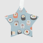 かわいい寿司にぎり転が巻き オーナメント (裏面)