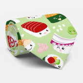 かわいい寿司のタイ ネクタイ (ロール)