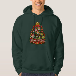 かわいい寿司クリスマスツリー パーカ