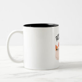かわいい寿司ラバーのコーヒーマグ ツートーンマグカップ