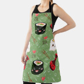 かわいい寿司柄 エプロン (インサイチュ)