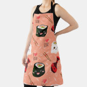 かわいい寿司柄 エプロン (インサイチュ)