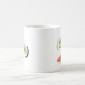かわいい寿司猫 コーヒーマグカップ (中央)