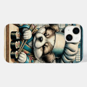 かわいい寿司職人パピー Case-Mate iPhoneケース (裏面 (横))