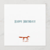 かわいい寿司誕生日カード アドバイスカード (裏面)