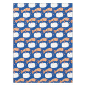 かわいい寿司飯の仲間の漫画 テーブルクロス (正面)