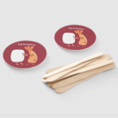 かわいい寿司飯の仲間の漫画 ハンドファン (組立なし)