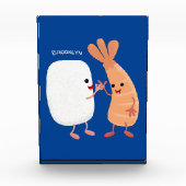 かわいい寿司飯の仲間の漫画 フォトブロック (正面)