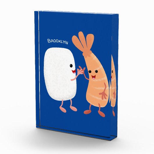 かわいい寿司飯の仲間の漫画 フォトブロック (右)