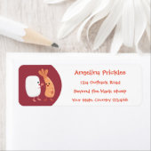 かわいい寿司飯の仲間の漫画 ラベル (インサイチュ)