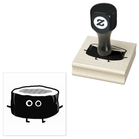 かわいい寿司 |かわいいすし転が ラバースタンプ (押印)