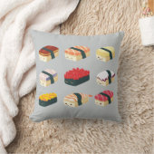 かわいい寿司 クッション (ブランケット)