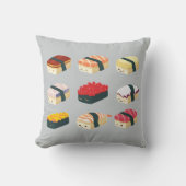 かわいい寿司 クッション (正面)