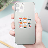 かわいい寿司 シール (スマートフォン)