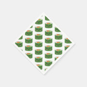 かわいい寿司 スタンダードカクテルナプキン (角)