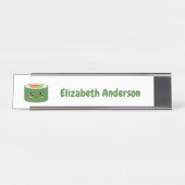 かわいい寿司 デスクネームプレート (正面)