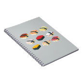 かわいい寿司 ノートブック (右側)