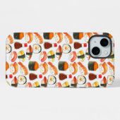 かわいい寿司 iPhoneケース (裏面横)