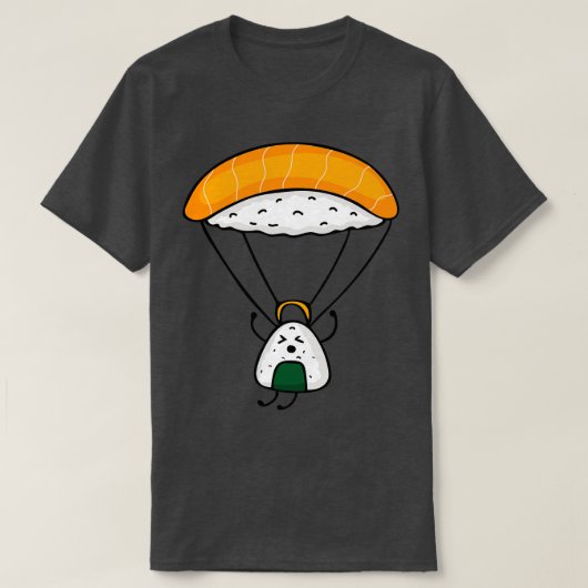 かわいい寿司 Tシャツ (デザイン正面)