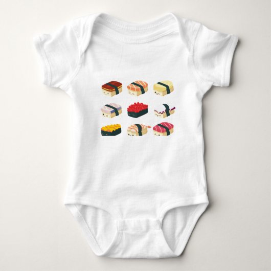 かわいい寿司 Tシャツ (正面)