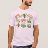 かわいい寿司Squad Tシャツ (正面)