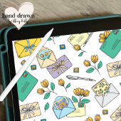 かわいい封筒 カード シャワーメール 誕生日