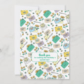 かわいい封筒 カード シャワーメール 誕生日 (裏面)