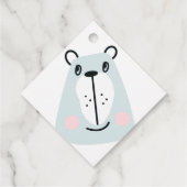 かわいい小おもしろい熊 フェイバータグ (裏面)