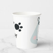 かわいい小おもしろい熊 紙コップ (右)