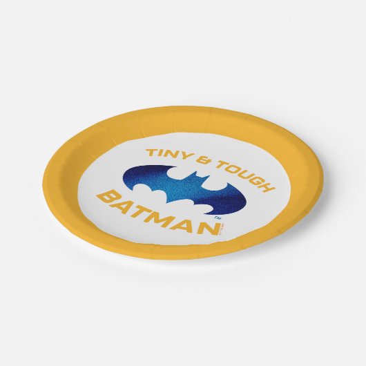 かわいい小さくてタフなバットマンよりも可愛い ペーパープレート (アングル)
