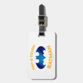 かわいい小さくてタフなバットマンよりも可愛い ラゲッジタグ (正面縦)