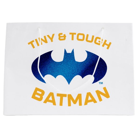 かわいい小さくてタフなバットマンよりも可愛い ラージペーパーバッグ (正面)
