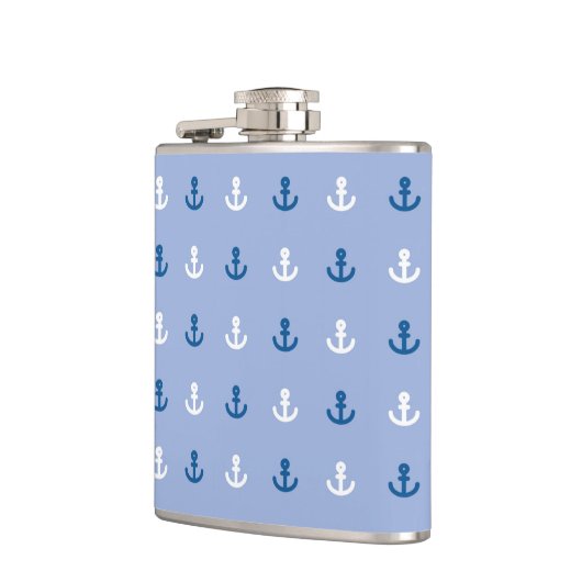 かわいい小さないかり柄 フラスク (左)