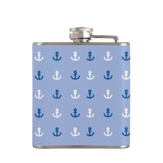 かわいい小さないかり柄 フラスク (裏面)