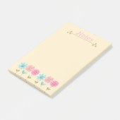 かわいい小さなお花 ポストイット (アングル)
