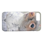 かわいい小さなかわふわの灰色リス Case-Mate iPhoneケース (裏面(横))