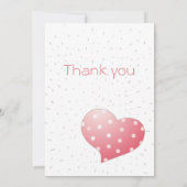 かわいい小さなねずみ サンキューカード (裏面)