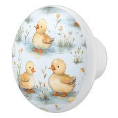 かわいい小さなアヒルのパターン セラミックノブ (右)