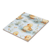 かわいい小さなアヒルのパターン タイル (側面)