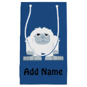 かわいい小さなイェティ スモールペーパーバッグ (正面)