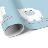 かわいい小さなイェティ ラッピングペーパー (ロールコーナー)