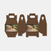 かわいい小さなオレンジの写真ありがとうキツネ フェイバーボックス (折り畳みなし)