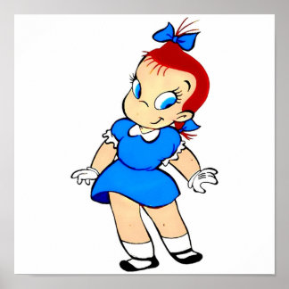 かわいい小さなオードリー ポスター