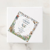 かわいい小さなカウボーイ西の水の色ベビーシャワー フェイバータグ (インサイチュ)