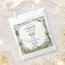 かわいい小さなカウボーイ西の水色