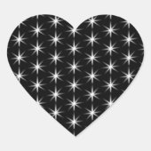 かわいい小さなカラフルハート ハートシール (正面)