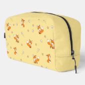 かわいい小さなキツネのパターン(黄色) ドップキット (右コーナー)